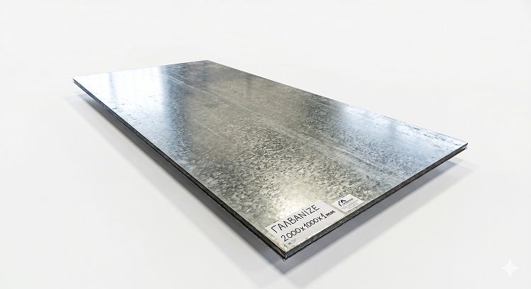 Λαμαρίνα Γαλβανιζέ 1000x2000x0.5mm
