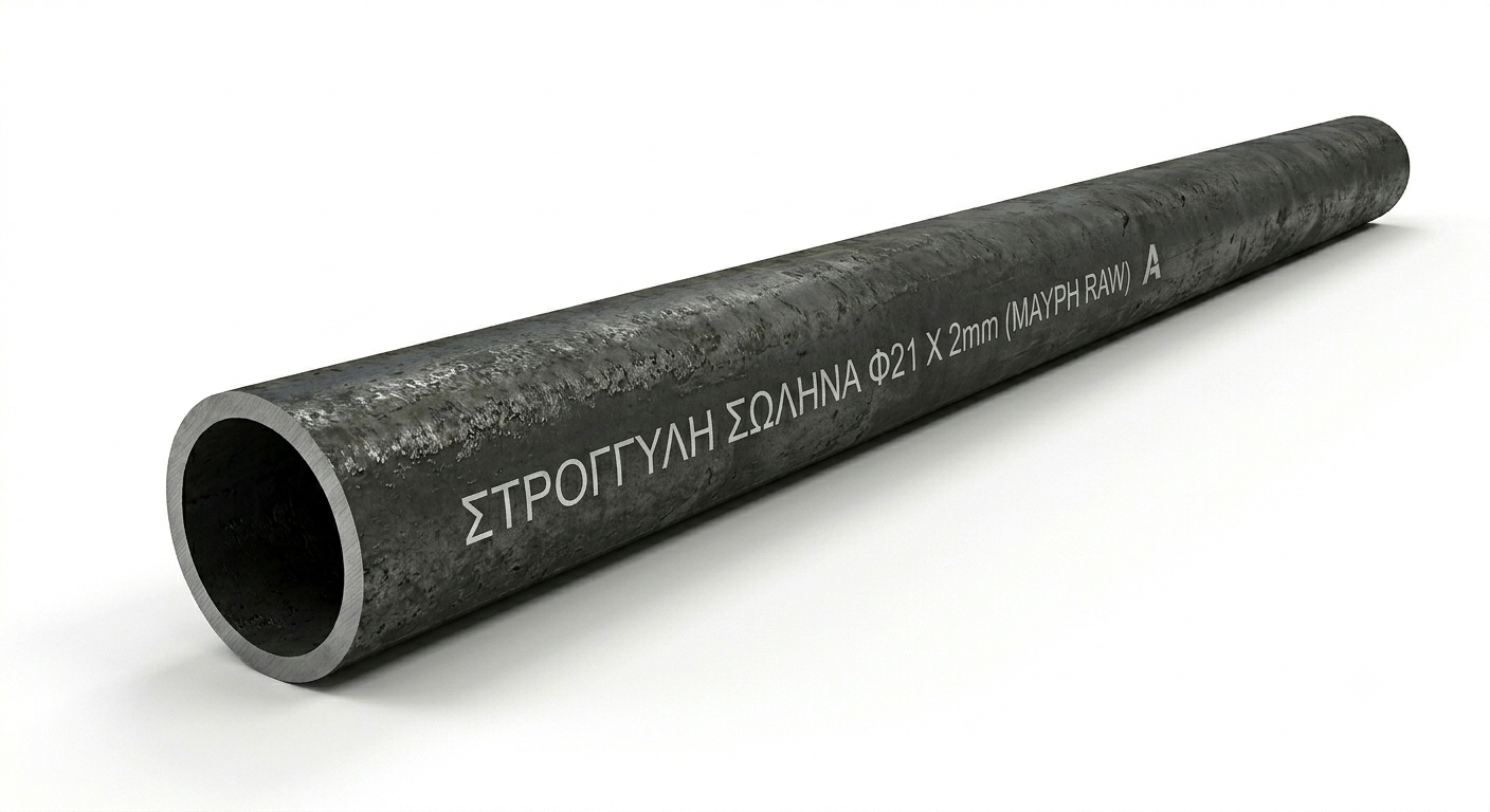 Στρογγυλή Σωλήνα Φ21x2mm